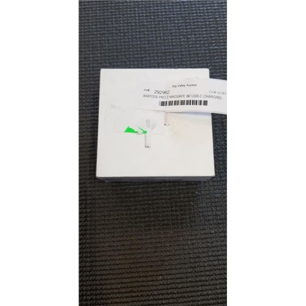 AIRPODS PRO 2 MAGSAFE W/ USB-C CHARGING - TESTED WORKING, RETAIL $329