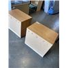 Image 7 : PAIR OF  2 DRAWER PINE NIGHTSTANDS