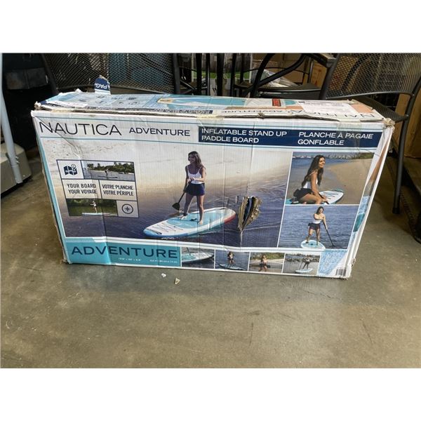 AS NEW NAUTICA ADVENTURE INFLATABLE PADDLE BOARD KIT