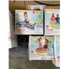 Image 3 : 7 ASSORTED INTEX INFLATABLE AND HARD POOLS AND POOL TOYS