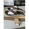 Image 3 : NEW OLUKAI ULELE SIZE 10 MENS SANDLES. DK WOOD/ DK WOOD COLOR