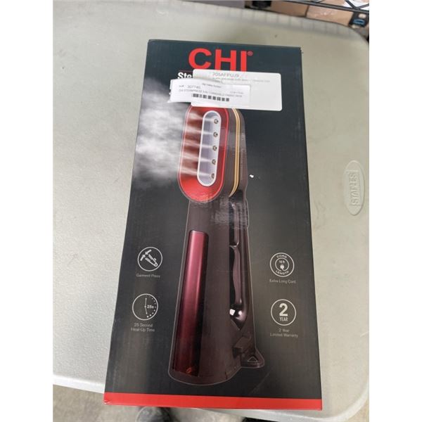 CHI STEAMPRESS 3-IN-1 HANDHELD FABRIC IRON AND STEAMER - TESTED WORKING