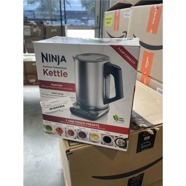NINJA PRECISION ELECTRIC KETTLE - TESTED WORKING, RETAIL $119