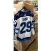 Image 2 : NEW PRO AUTHENTIC ADIDAS LAINE WINNEPEG JETS JERSEY W/ FIGHT STRAP, RETAIL $250 - SIZE 52