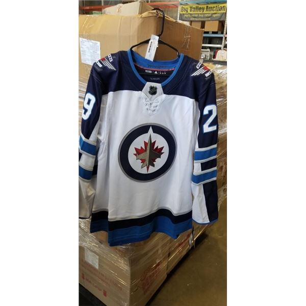 NEW AUTHENTIC ADIDAS WINNIPEG JETS JERSEY, RETAIL $250 - SIZE 52