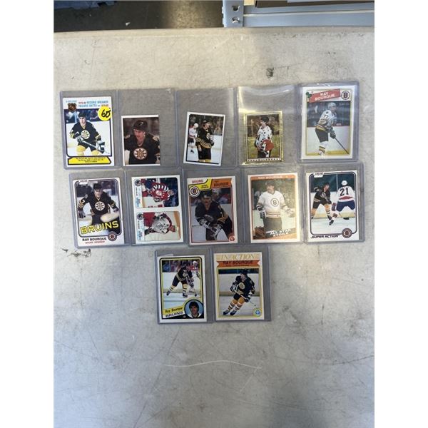LOT OF RAY BOURQUE COLLECTIBLE HOCKEY CARDS