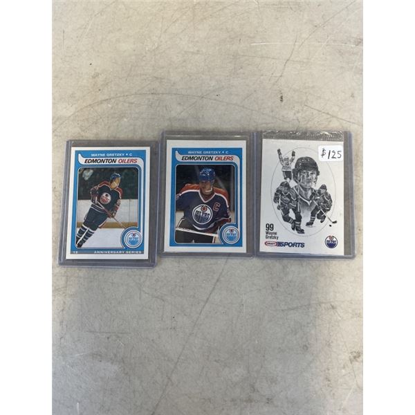 LOT OF HARD TO FIND GRETZKY VINTAGE CARDS