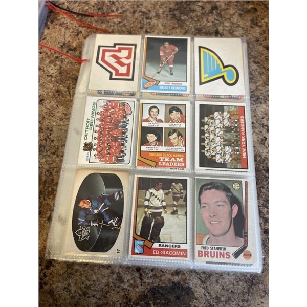 PARTIAL SET OF 1980-81 OH-PEE-CHEE HOCKEY CARDS