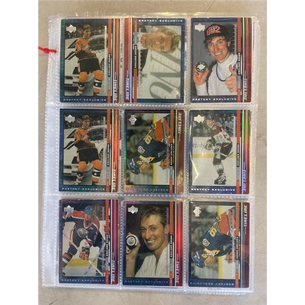 INVESTMENT LOT OF 200+ VARIOUS WAYNE GRETZKY HOCKEY CARDS, HUGE VALUE