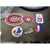 Image 1 : MONTREAL EXPOS AND CANADIENS LOT W/ HENRI RICHARD TWICE SIGNED CREST