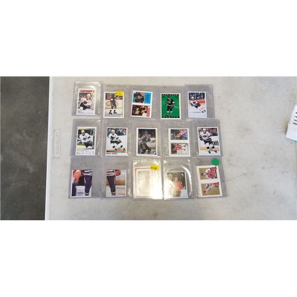 GRETZKY LOT OF HARD TO FIND STICKERS