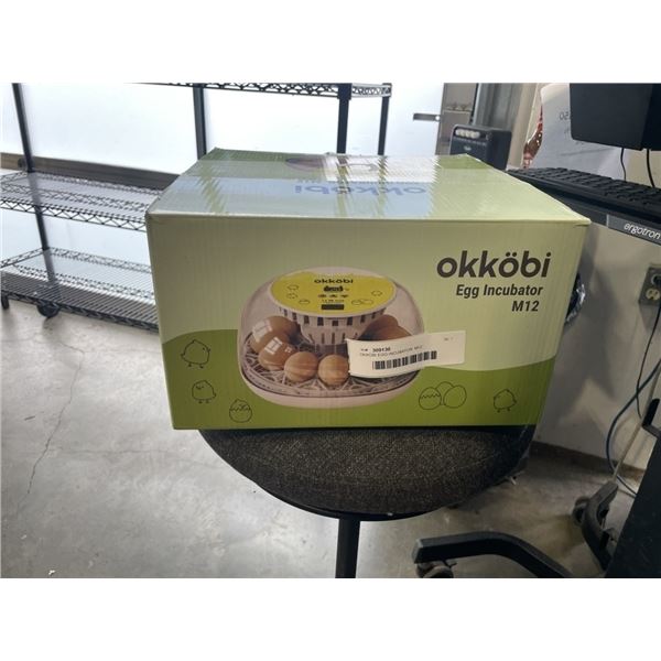 OKKOBI EGG INCUBATOR  M12