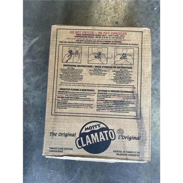 12L MOTTS CLAMATO COCKTAIL BEST BEFORE 12/25/26