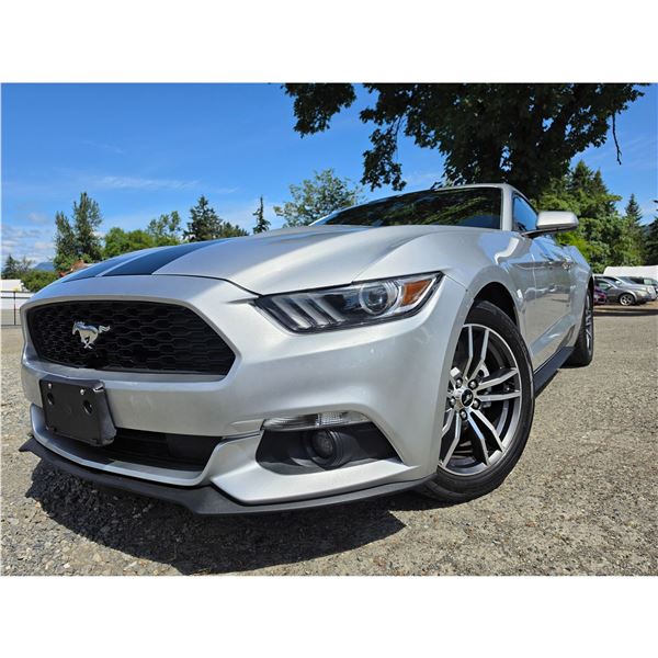 DUNCAN - 2017 FORD MUSTANG SILVER 138082 KMS - J321510A