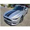 Image 2 : DUNCAN - 2017 FORD MUSTANG SILVER 138082 KMS - J321510A