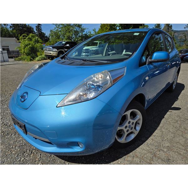 DUNCAN - 2012 NISSAN LEAF BLUE 120393 KMS - J018316