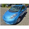 Image 2 : DUNCAN - 2012 NISSAN LEAF BLUE 120393 KMS - J018316