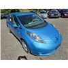 Image 6 : DUNCAN - 2012 NISSAN LEAF BLUE 120393 KMS - J018316