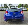 Image 18 : DUNCAN - 2012 HYUNDAI VELOSTER BLUE  194610 KMS - D042784