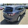 Image 10 : DUNCAN - 2013 CHEVROLET TRAVERSE BLUE  242924 KMS - J125634