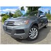 Image 1 : DUNCAN - 2014 VOLKSWAGEN TOUAREG GRAY 125132 KMS - D005812