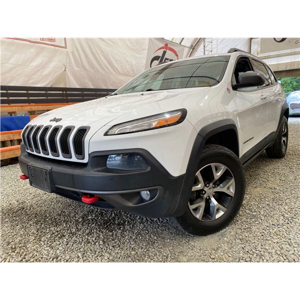 PARKSVILLE - 2014 JEEP CHEROKEE WHITE 173944 KMS - D168071