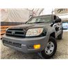 Image 1 : PARKSVILLE - 2003 TOYOTA 4RUNNER GREEN 350489 KMS - D001448
