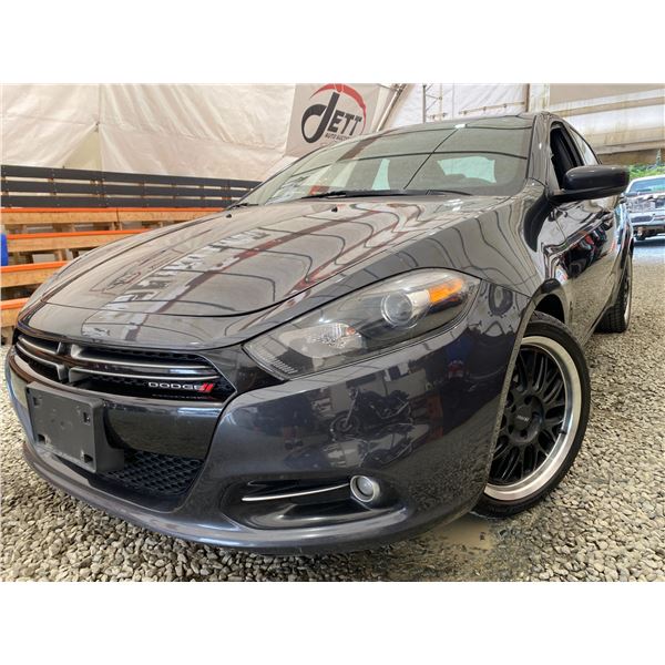 PARKSVILLE - 2014 DODGE DART BLUE 191108 KMS - D770188