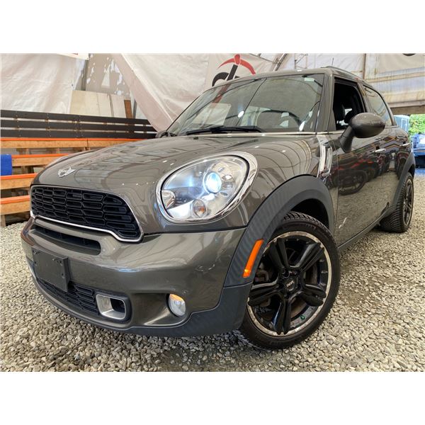 PARKSVILLE - 2012 MINI COOPER GRAY 153482 KMS - DL59793