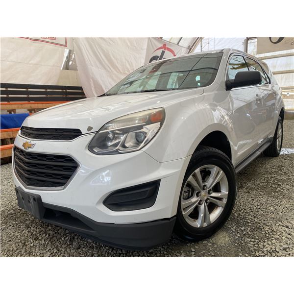 PARKSVILLE - 2016 CHEVROLET EQUINOX WHITE 283831 KMS - B306639