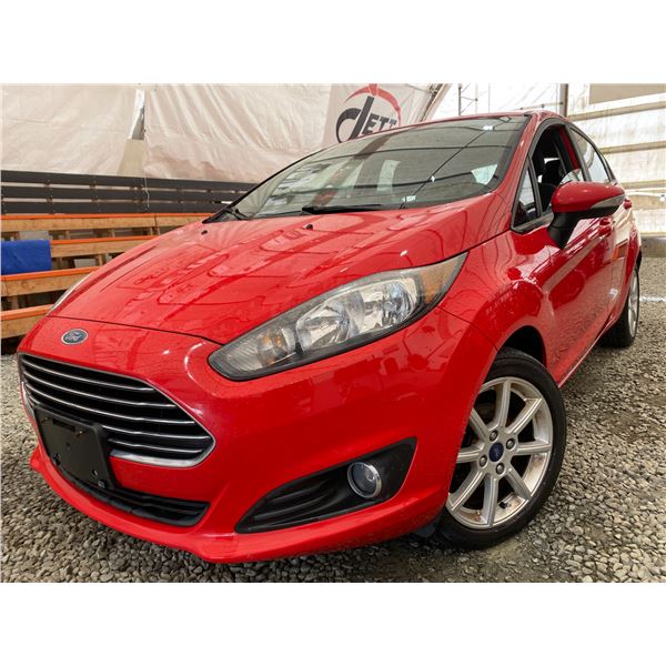 PARKSVILLE - 2015 FORD FIESTA RED 253763 KMS - B168964