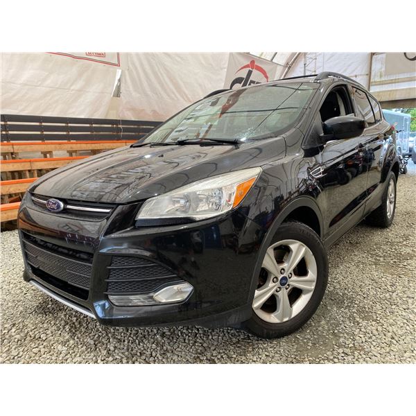 PARKSVILLE - 2014 FORD ESCAPE BLACK 167075 KMS - BD10988