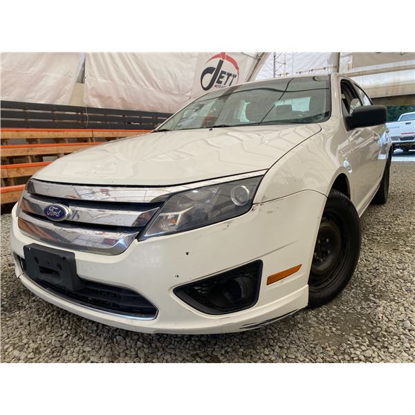 PARKSVILLE - 2011 FORD FUSION WHITE 322605 KMS - B226639