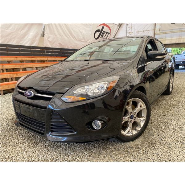 PARKSVILLE - 2013 FORD FOCUS BLACK 194581 KMS - B316069