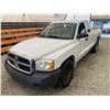 Image 3 : PARKSVILLE - 2006 DODGE DAKOTA WHITE 60233 MILES TMU - B633876