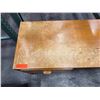 Image 3 : Wooden Desk w/ Single Drawer on Wheels 62" x 18" x 26"H