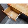 Image 7 : Wooden Desk w/ Single Drawer on Wheels 62" x 18" x 26"H
