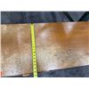 Image 8 : Wooden Desk w/ Single Drawer on Wheels 62" x 18" x 26"H
