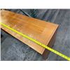 Image 9 : Wooden Desk w/ Single Drawer on Wheels 62" x 18" x 26"H