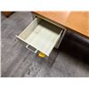 Image 7 : Metal 5-Drawer Desk w/ Wooden Top 60" x 30" x 30"H