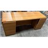 Image 1 : Wooden 4-Drawer Desk 70" x 24" x 30"H