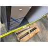 Image 10 : Black Desk w/ Upper & Lower Cabinets 72" x 20" x 54"H