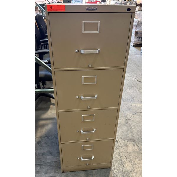 Norwalk 4-Drawer Filing Cabinet 28" x 18" x 52"H