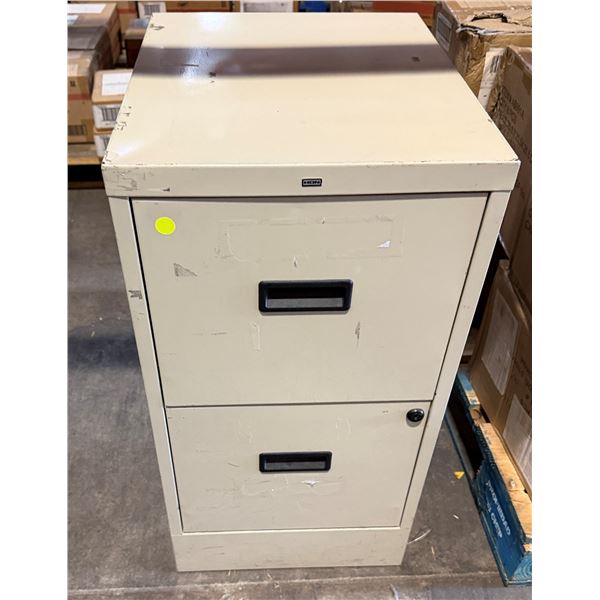 HON 2-Drawer Filing Cabinet 18" x 15" x 29"H