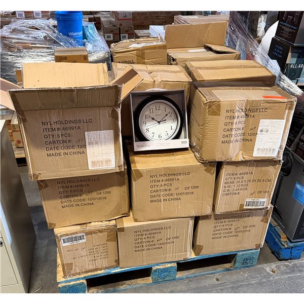 Wesclox Wall Clocks (Boxes Damaged)