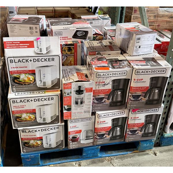 Black & Decker Coffee Makers & Small Kitchen Appliances Returned Merchandise