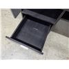 Image 8 : Black Desk w/ Upper & Lower Cabinets 44" x 22" x 57"H