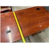Image 10 : Wooden Desk w/ 2-Drawers 60" x 27" x 29"H