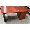 Image 1 : Wooden Desk w/ 2-Drawers 60" x 27" x 29"H