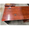 Image 3 : Wooden Desk w/ 2-Drawers 60" x 27" x 29"H